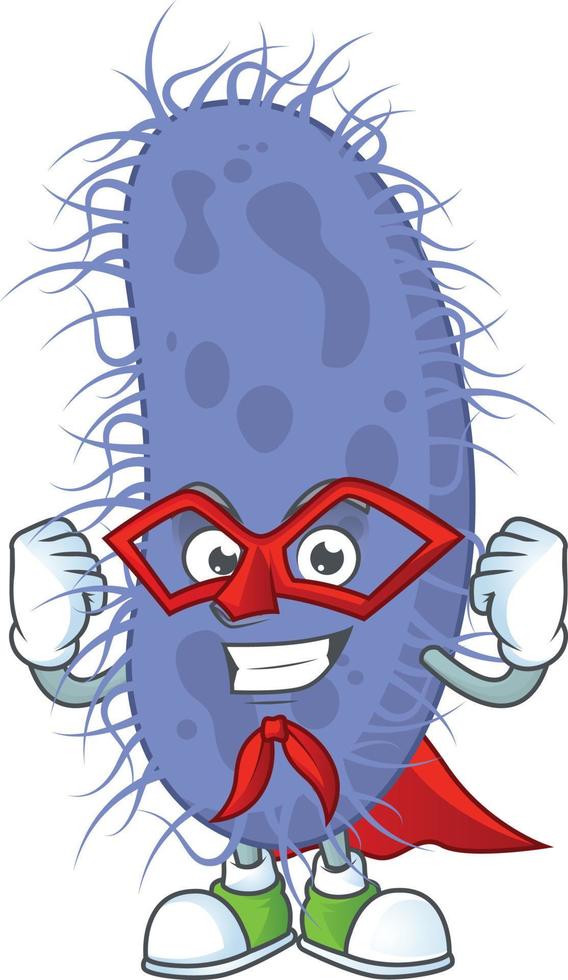 Salmonella typhi Cartoon character vector