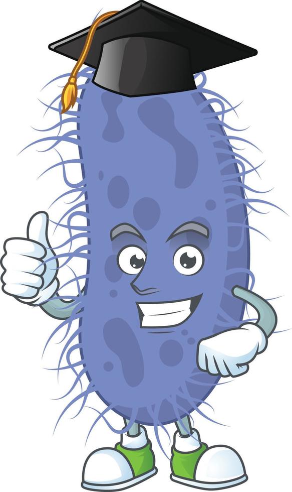 Salmonella typhi Cartoon character vector