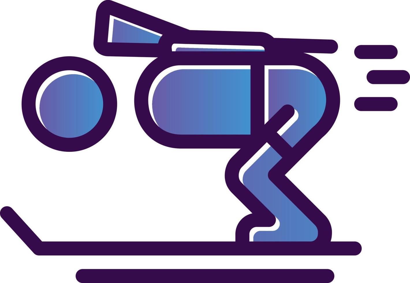 Biathlon Vector Icon Design