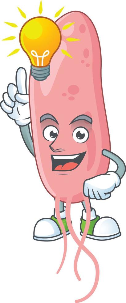 Vibrio cholerae Cartoon character vector