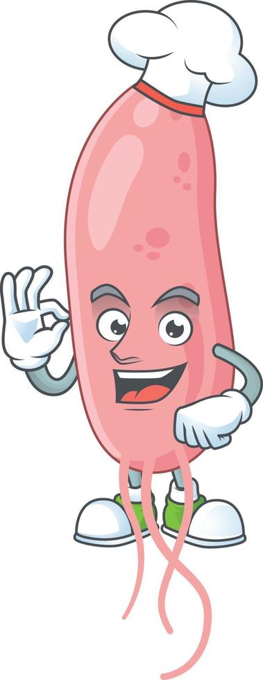 Vibrio cholerae Cartoon character vector