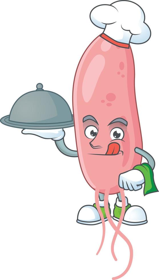 Vibrio cholerae Cartoon character vector