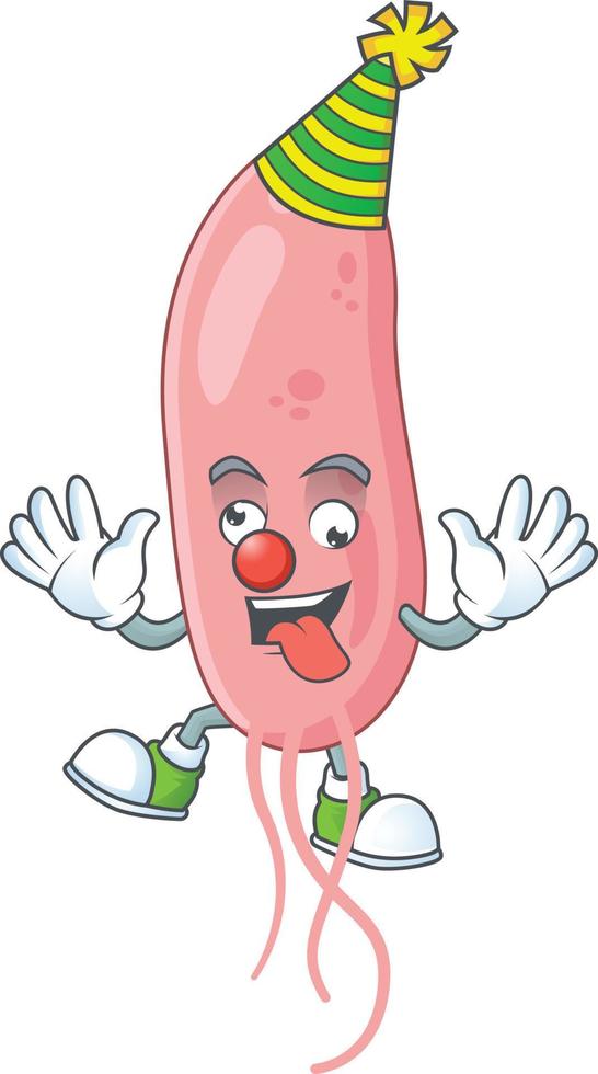 Vibrio cholerae Cartoon character vector