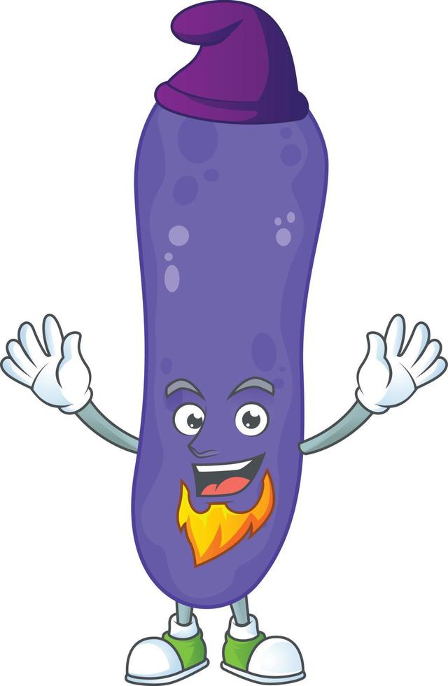 Escherichia coli Cartoon character vector