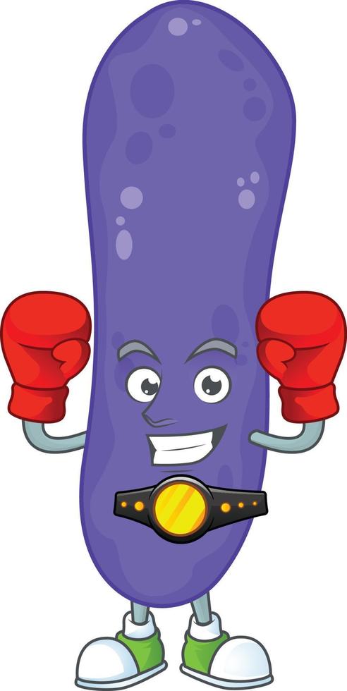 Escherichia coli Cartoon character vector
