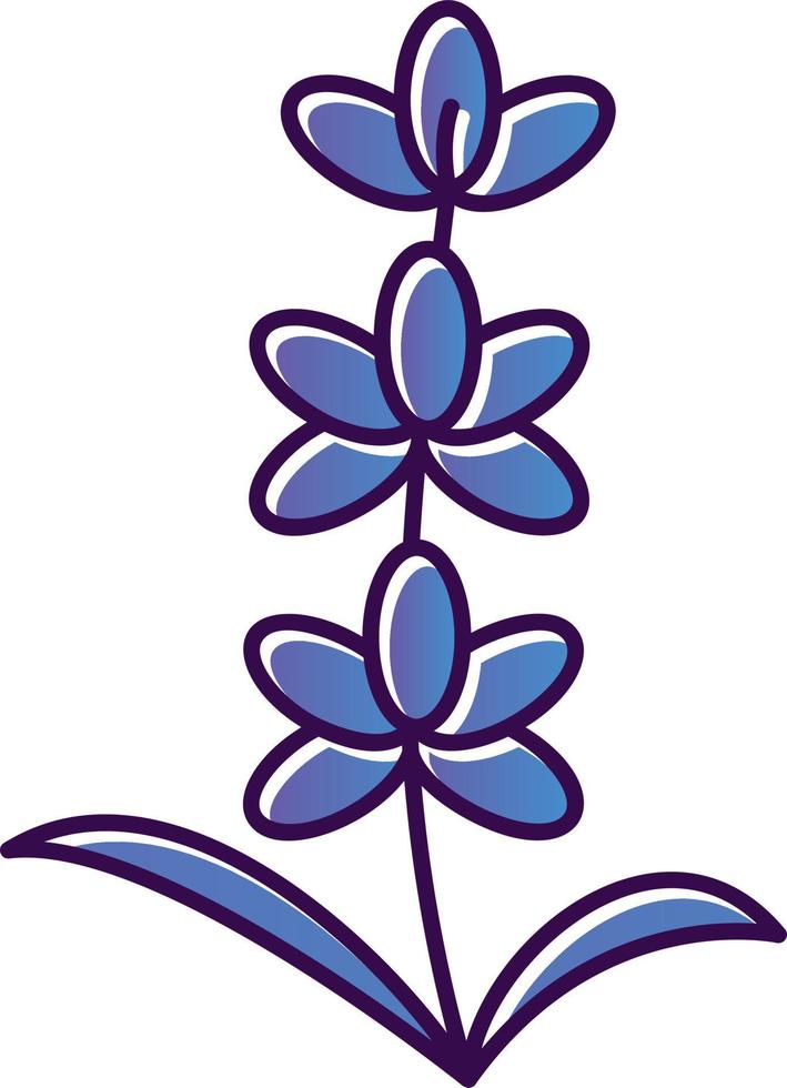 Lavender Vector Icon Design