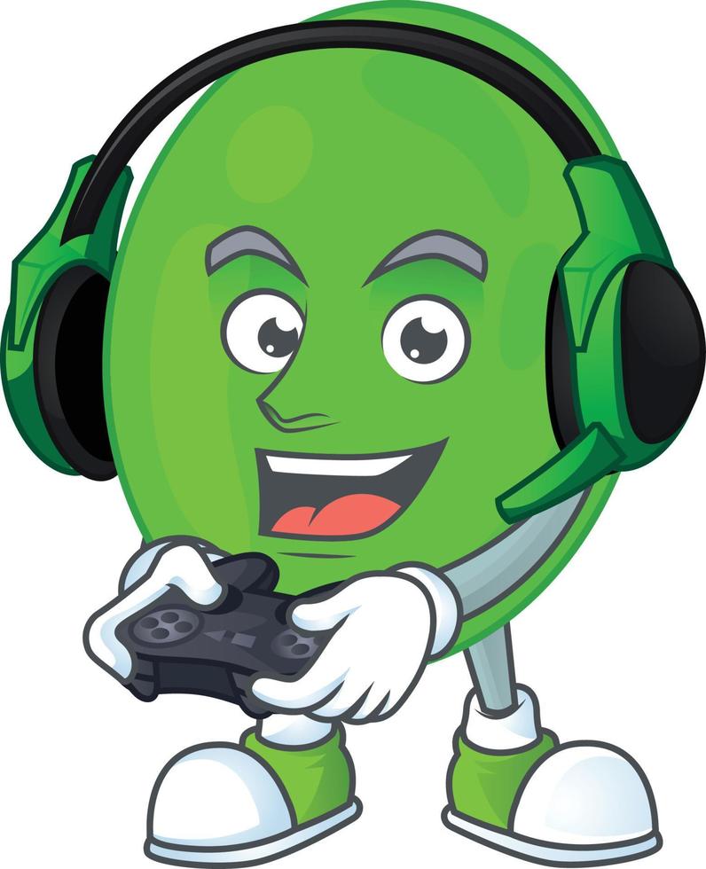 Cartoon character of cocci vector