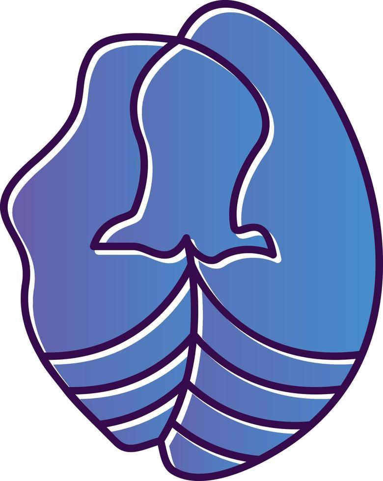 Pea Flower Vector Icon Design