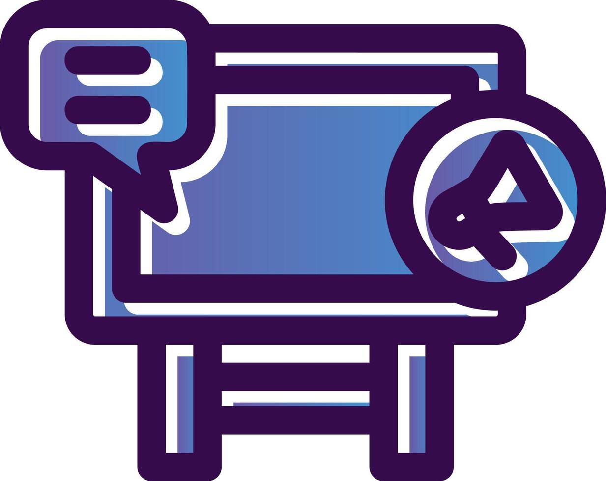 Advertising Campaign Vector Icon Design