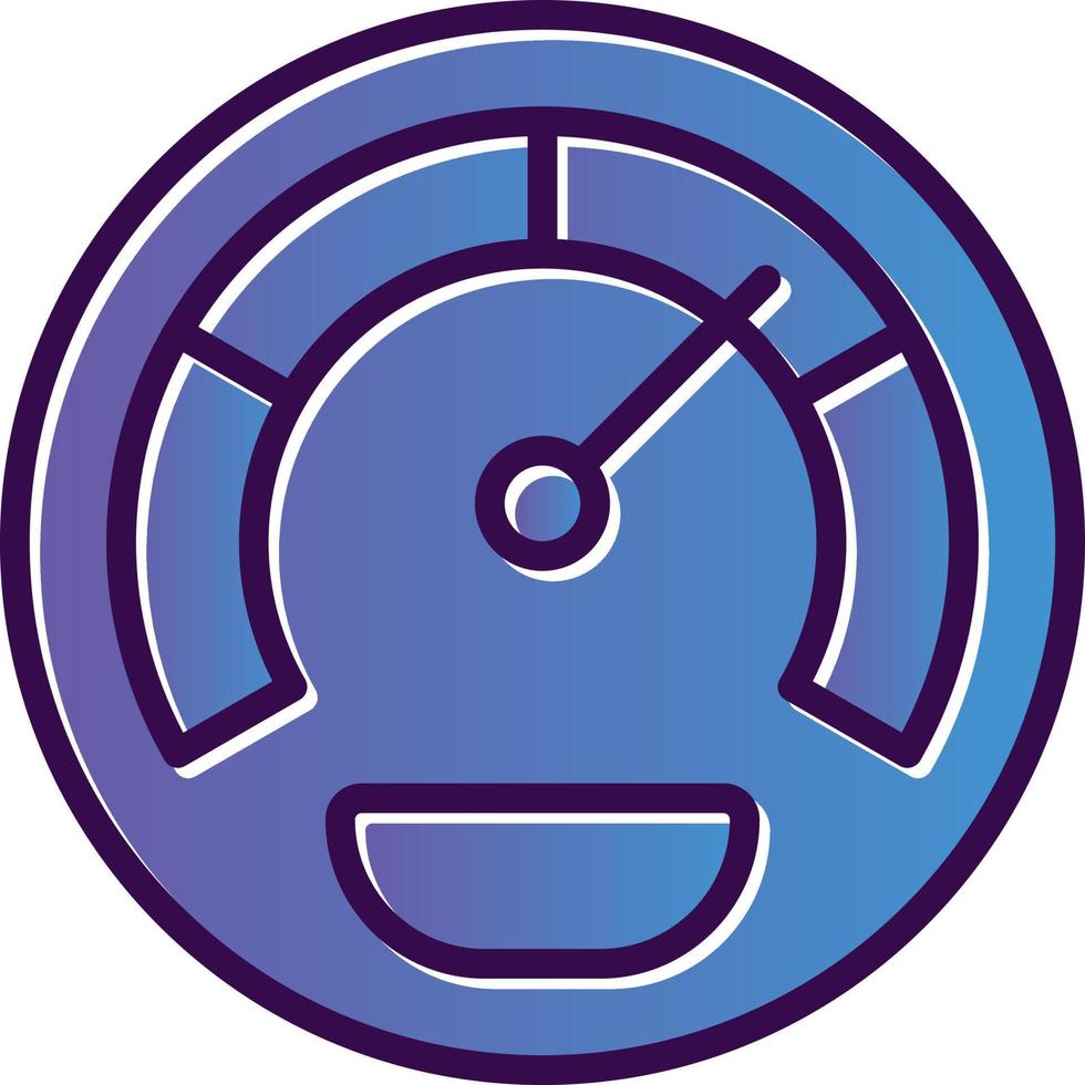 Speedometer Vector Icon Design