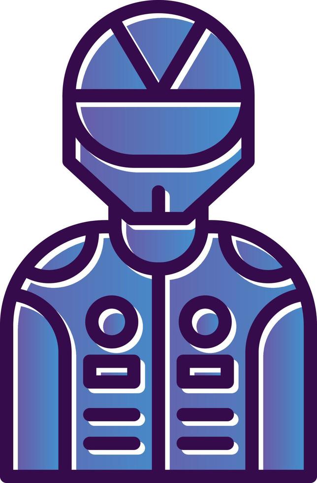 Racer Vector Icon Design