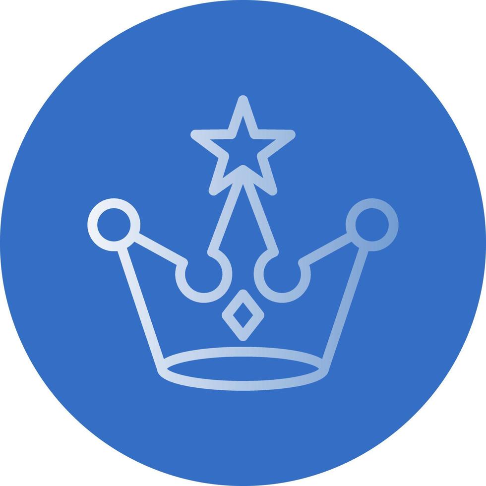 Crown Vector Icon Design