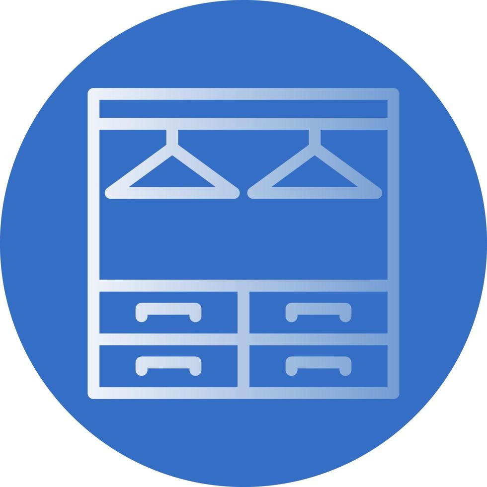 Wardrobe Vector Icon Design