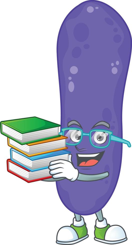 Escherichia coli Cartoon character vector