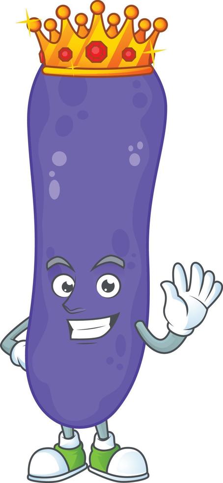 Escherichia coli Cartoon character vector