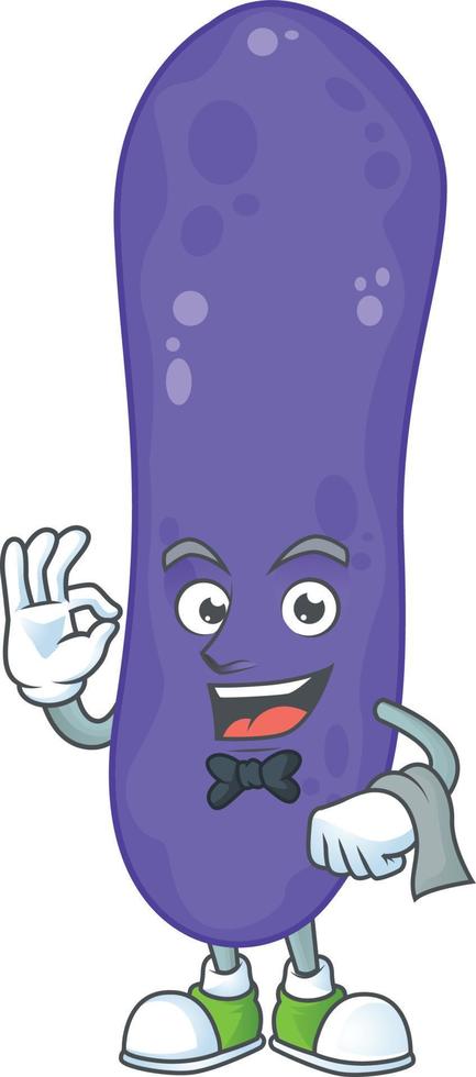 Escherichia coli Cartoon character vector