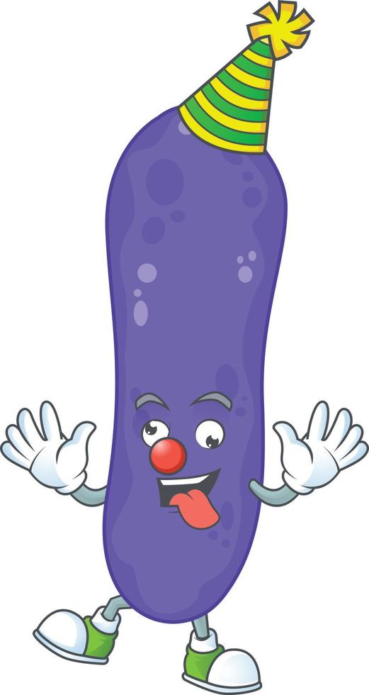 Escherichia coli Cartoon character vector