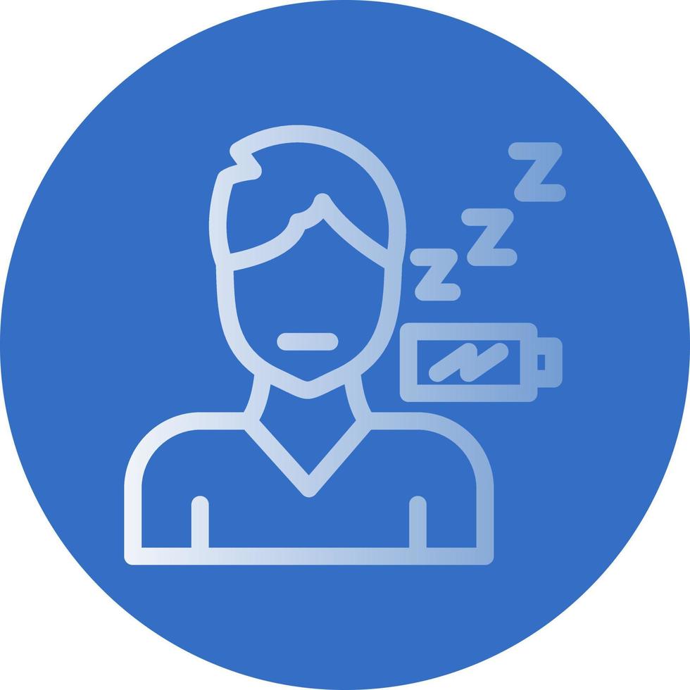 Fatigue Vector Icon Design