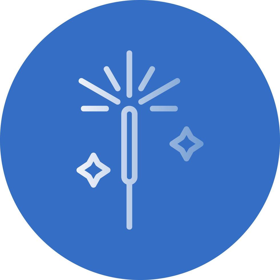 Sparkler Vector Icon Design