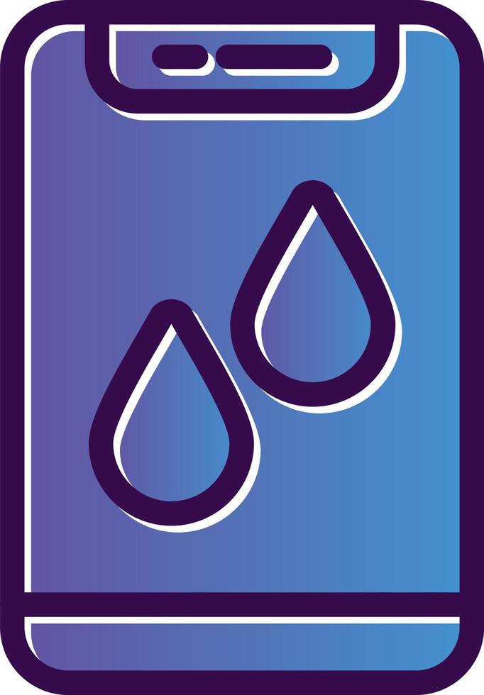 diseño de icono de vector de agua