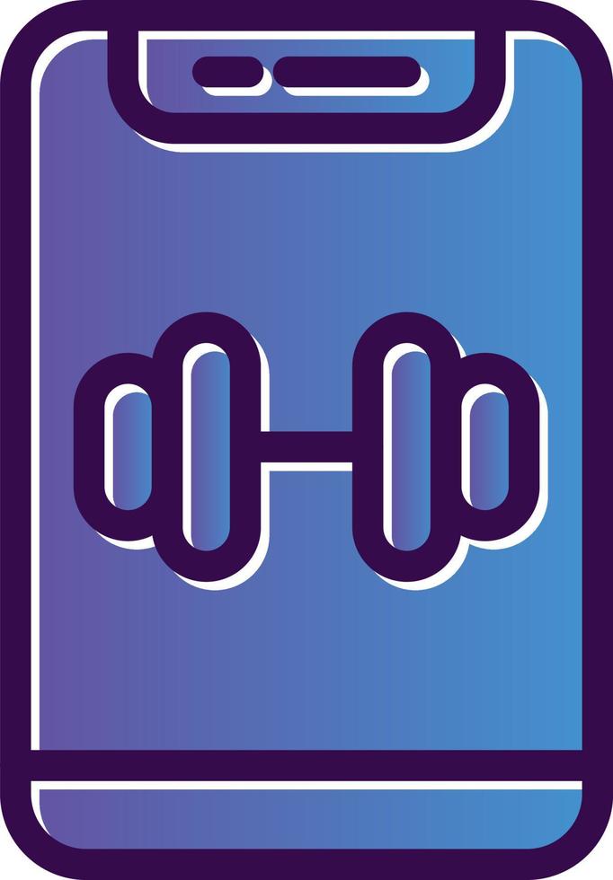 Weight Lifting Vector Icon Design