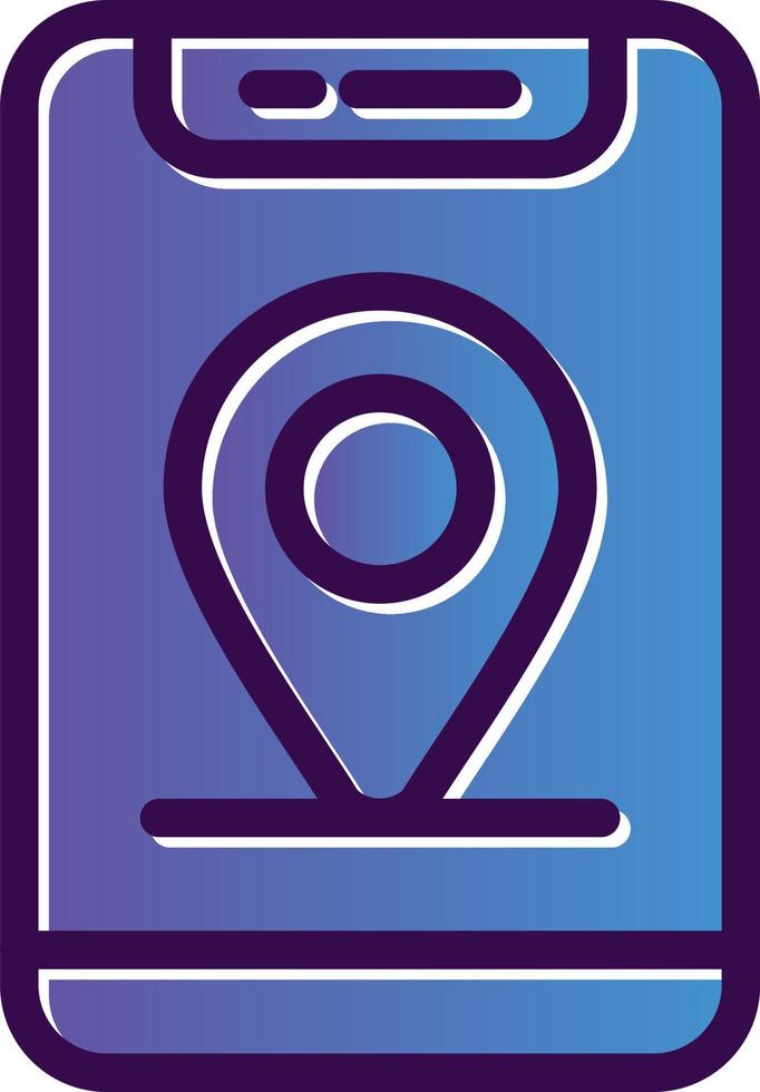 Distance Vector Icon Design