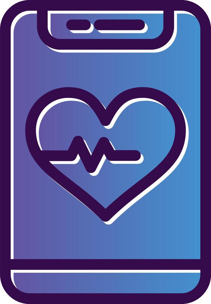 Heart Rate Vector Icon Design