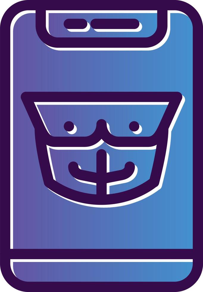 Chest Muscle Vector Icon Design