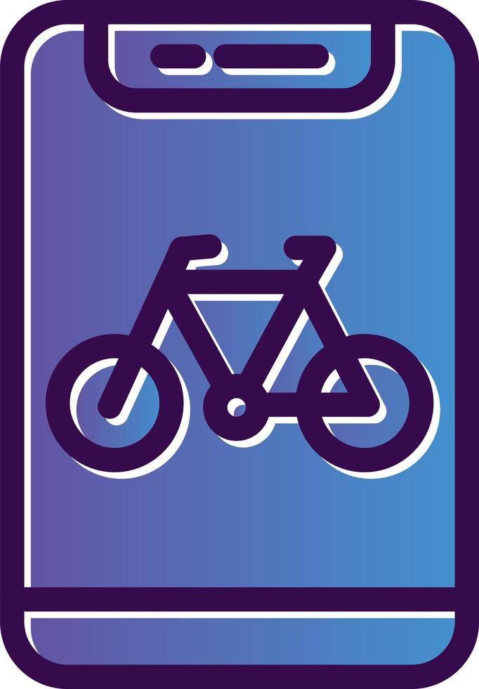 Cycling Vector Icon Design