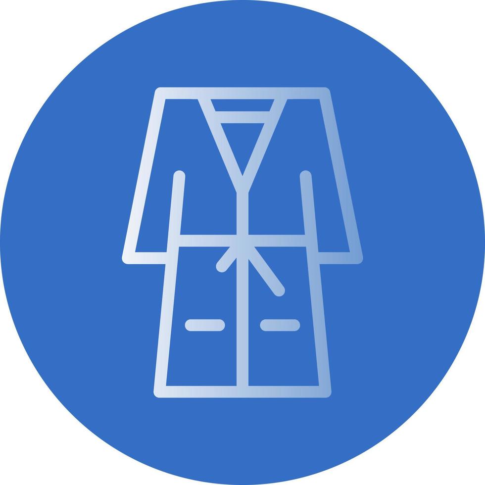 Bath Robe Vector Icon Design