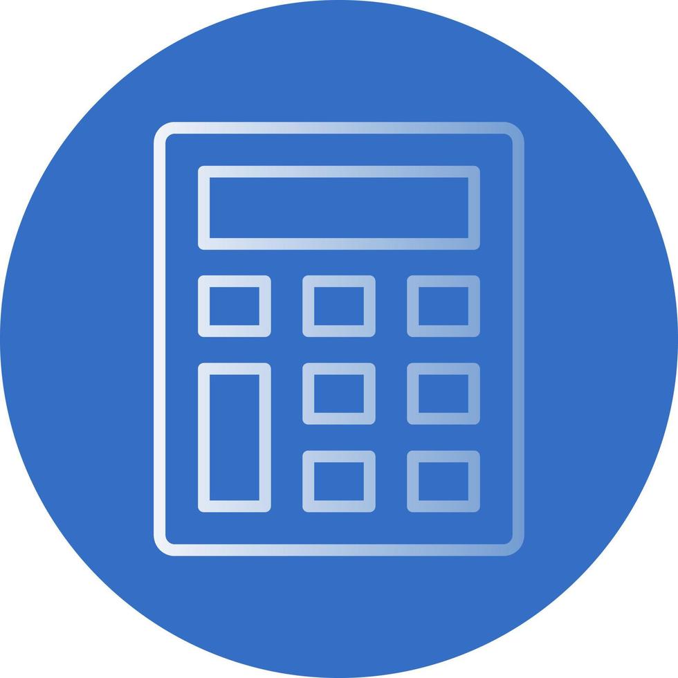 diseño de icono de vector de calculadora