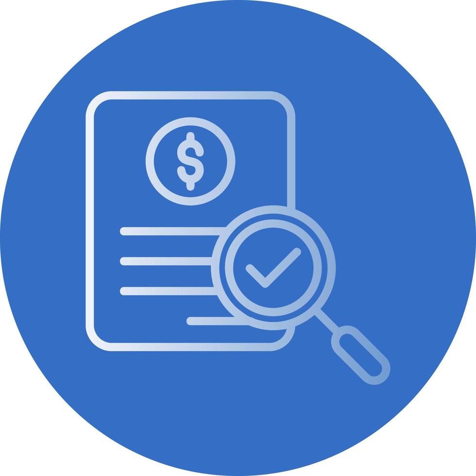 Audit Vector Icon Design