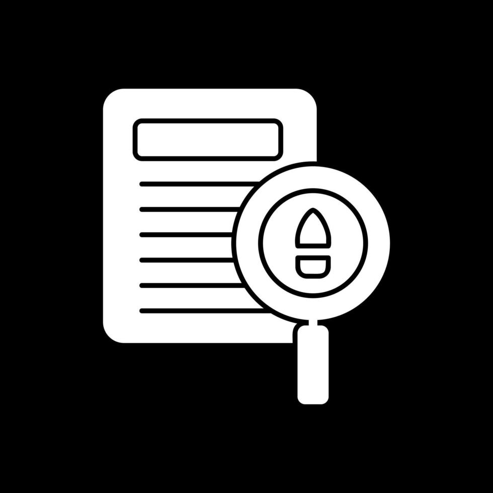 Evidence Vector Icon Design