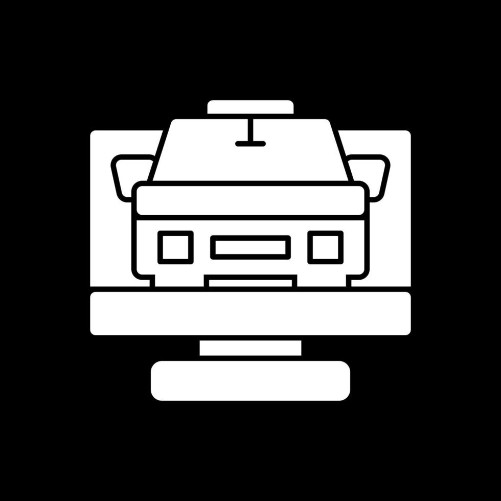 Taxi Vector Icon Design