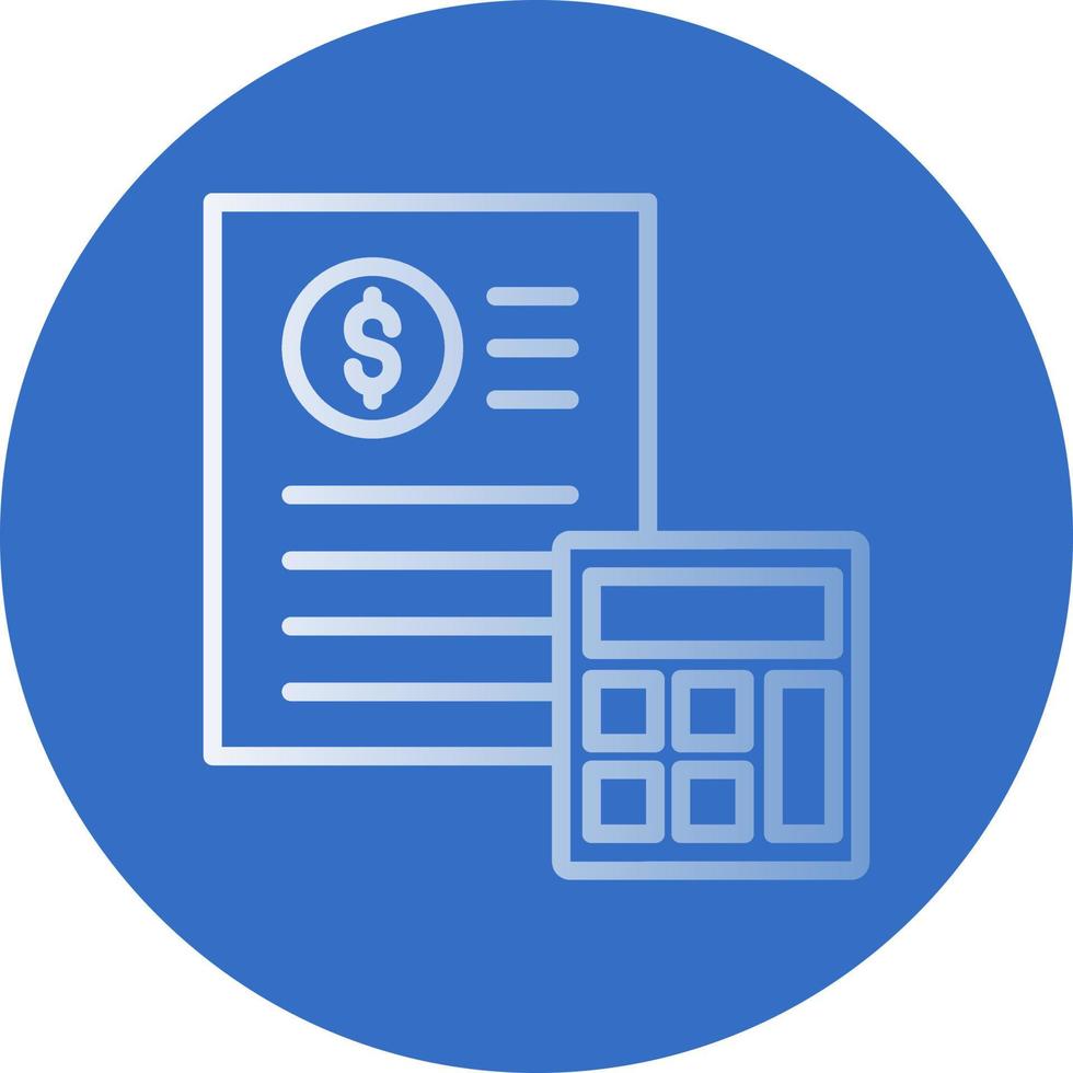 Budget Vector Icon Design