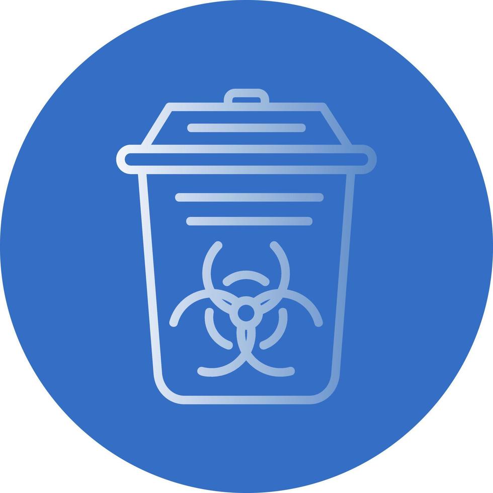 Toxic Waste Vector Icon Design