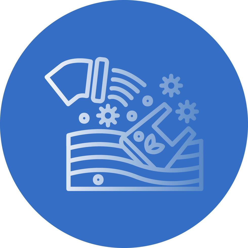Water Pollution Vector Icon Design