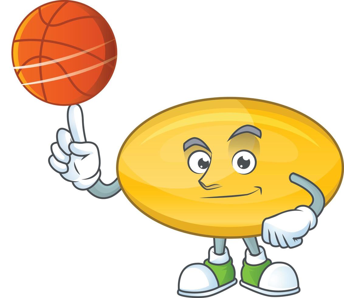 Oil capsule Cartoon character vector