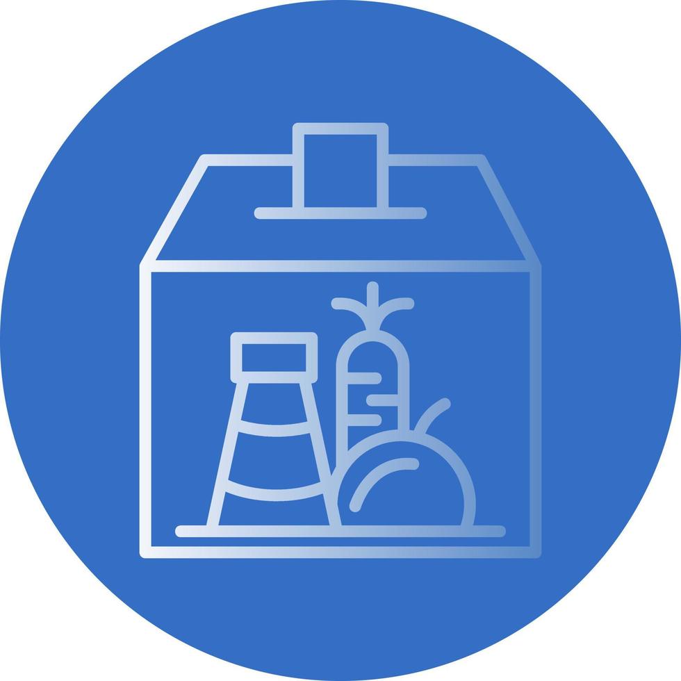 Food Donation Vector Icon Design
