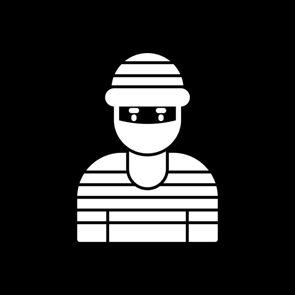diseño de icono de vector de ladrón