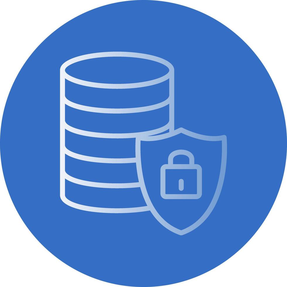 diseño de icono de vector de seguridad de datos