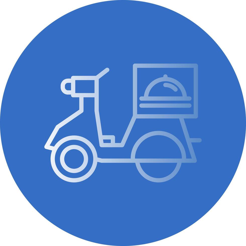 Food Delivery Vector Icon Design