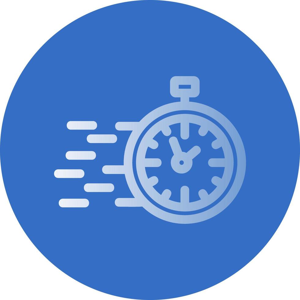 Fast Time Vector Icon Design