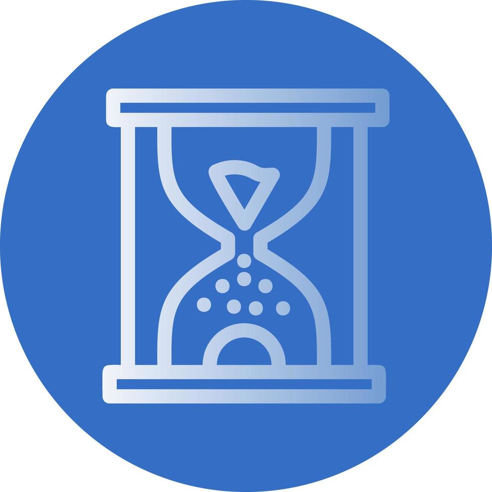 Hourglass Vector Icon Design