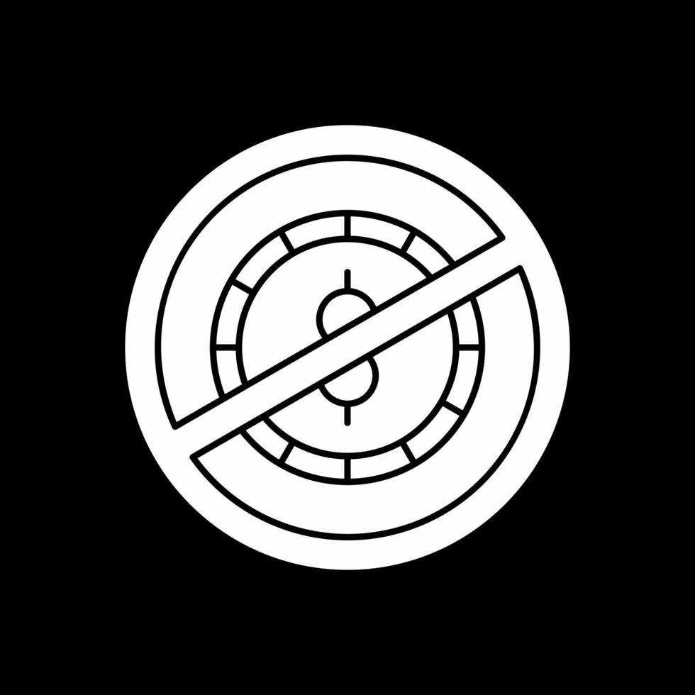 No Money Vector Icon Design