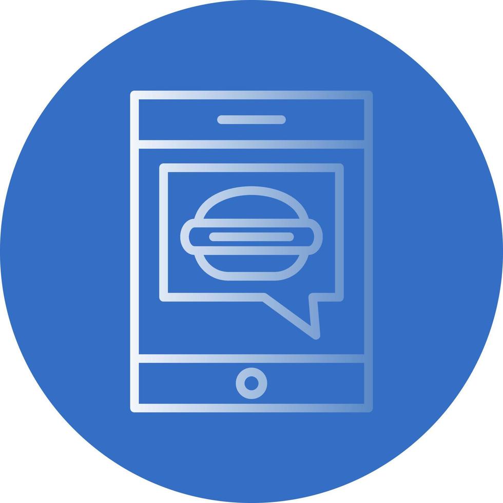 Food App Vector Icon Design