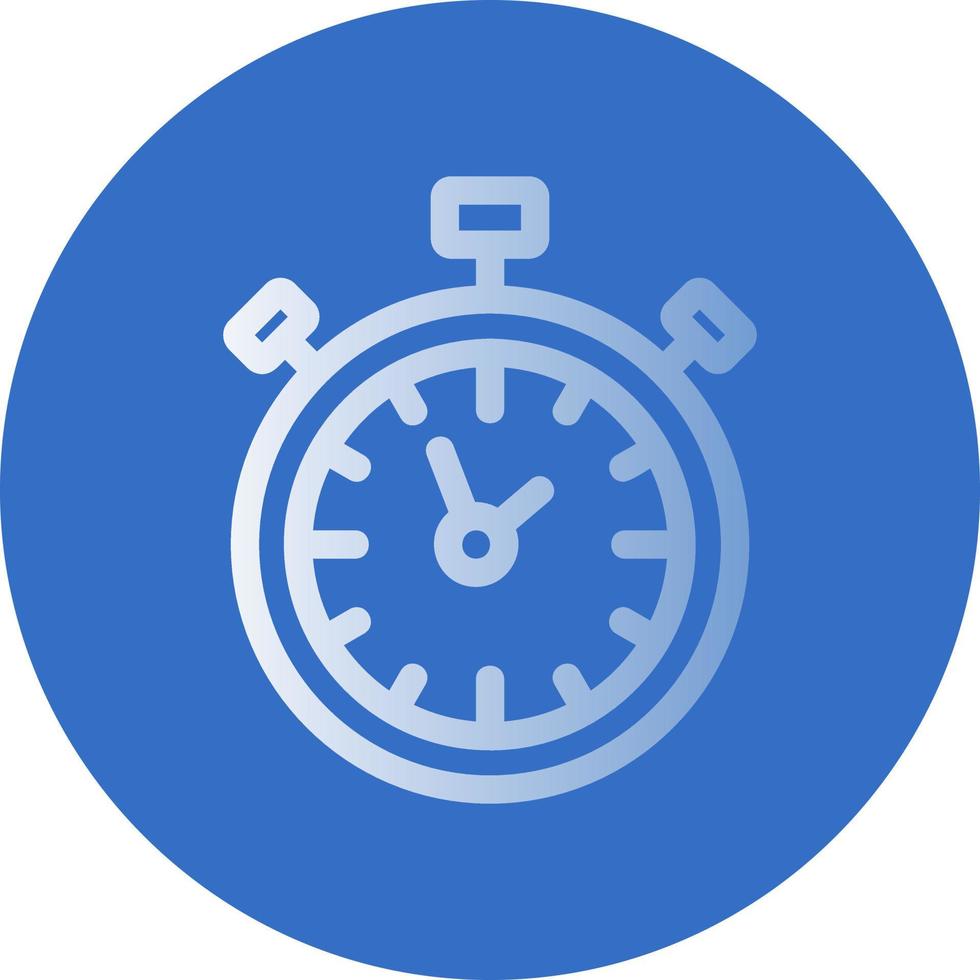 Stopwatch Vector Icon Design