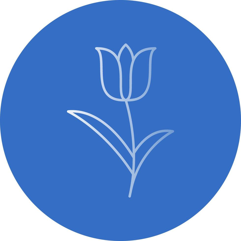 Tulip Vector Icon Design