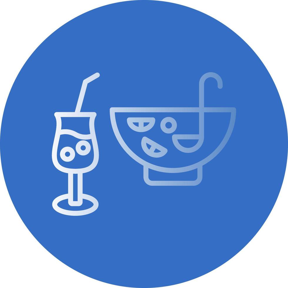 Punch Drink Vector Icon Design