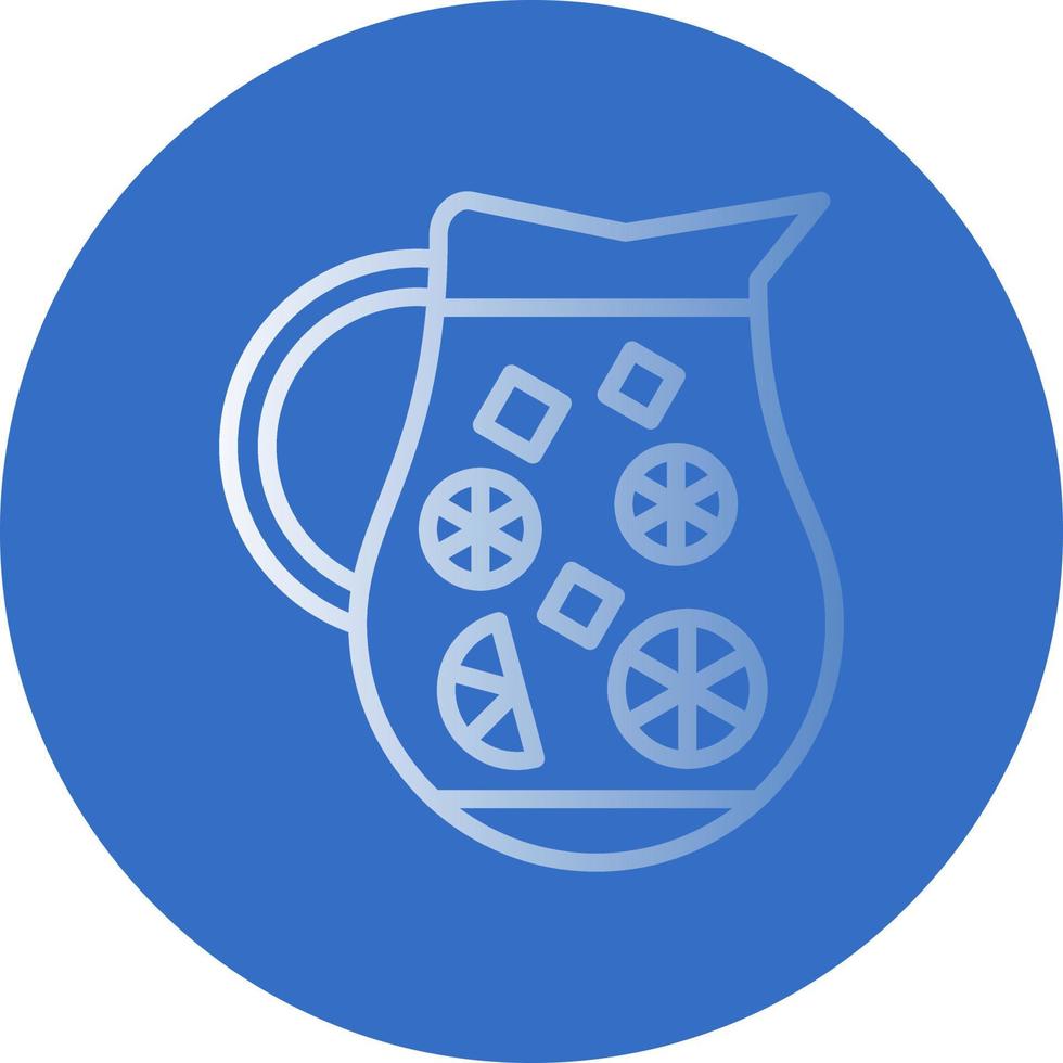 Lemonade Jug Vector Icon Design
